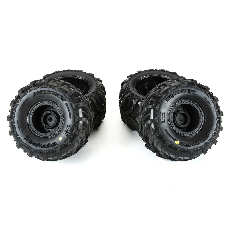 Proline: Dreadnaught Mounted Tires for Gorgon/Quake GROM