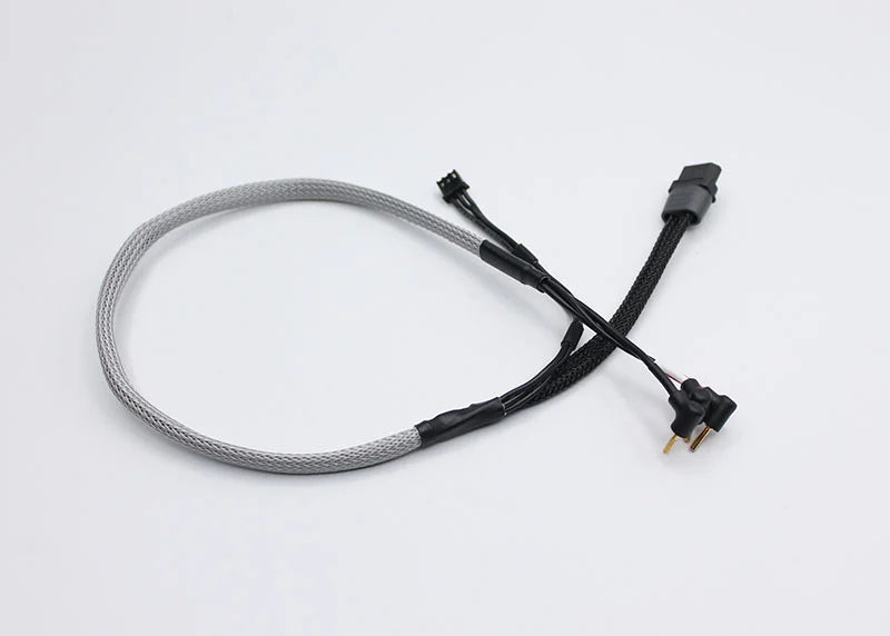 Reflex Racing: RRE017 2mm Bullet to XT60 Charging Cable (Gray)