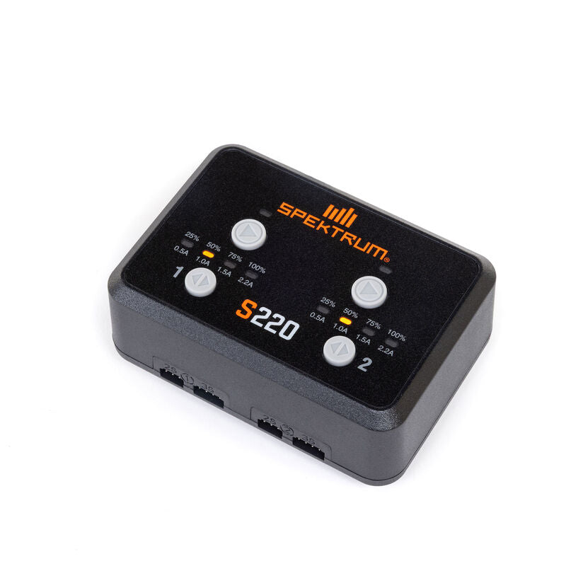 Spektrum: S220 AC 2x20W Balance Charger
