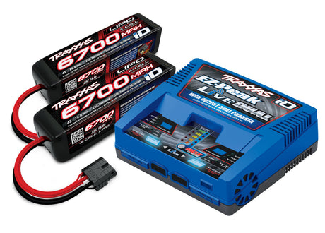 Traxxas: 4s Dual Battery/Charger Completer Pack