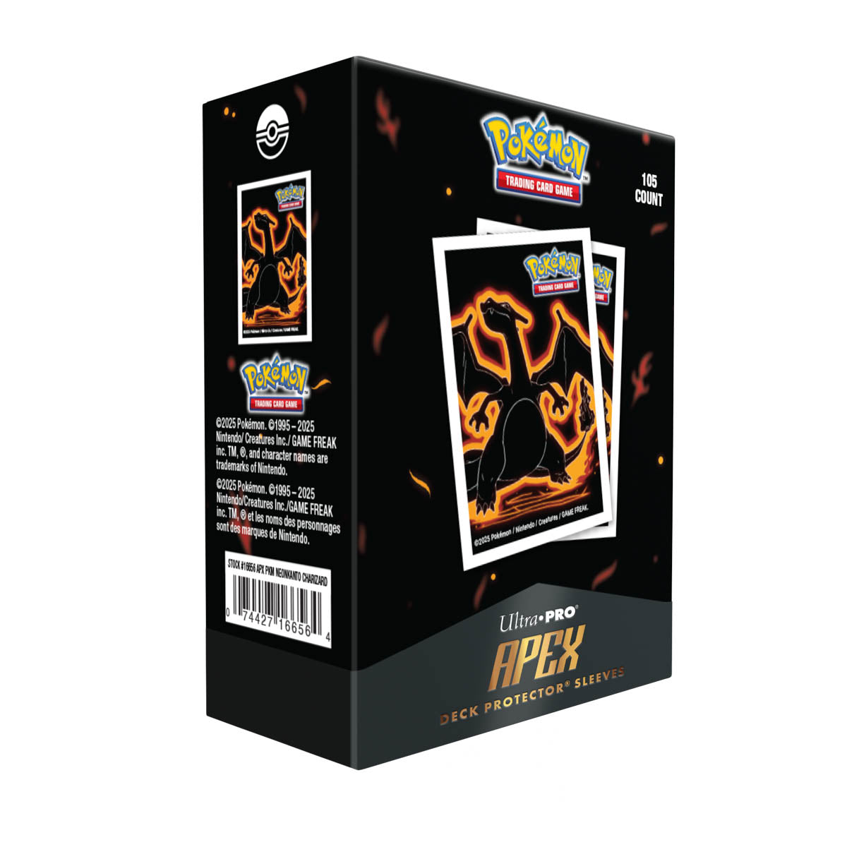 Ultra Pro: Apex Neon Kanto Charizard Sleeves 105CT
