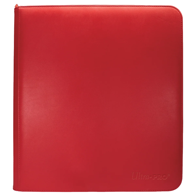 Ultra Pro: Vivid 12-Pocket Binder Red