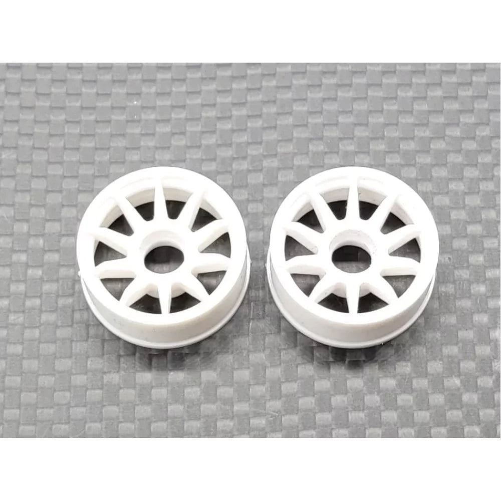 GL Racing: White RWD Rims