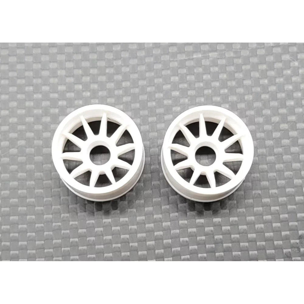 GL Racing: White RWD Rims
