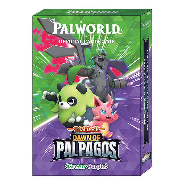Palworld: Dawn of Palpagos Green & Purple Trial Deck