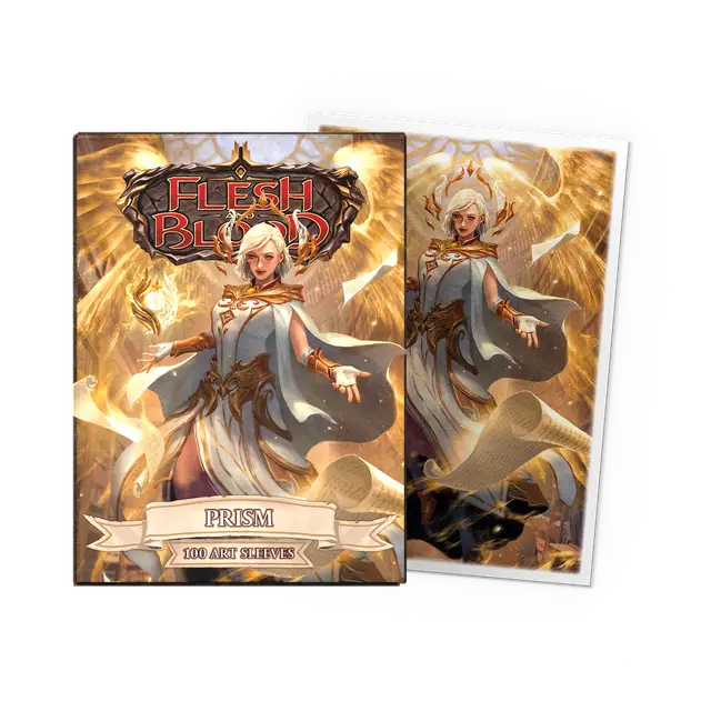 Dragon Shield: Matte Flesh and Blood Prism' Art Standard Sleeves