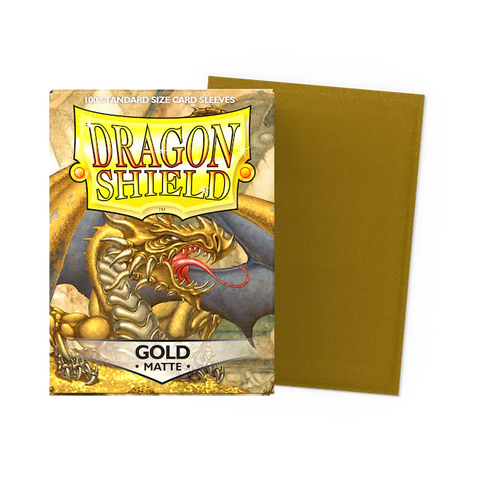 Dragon Shield: Matte Gold Standard Sleeves