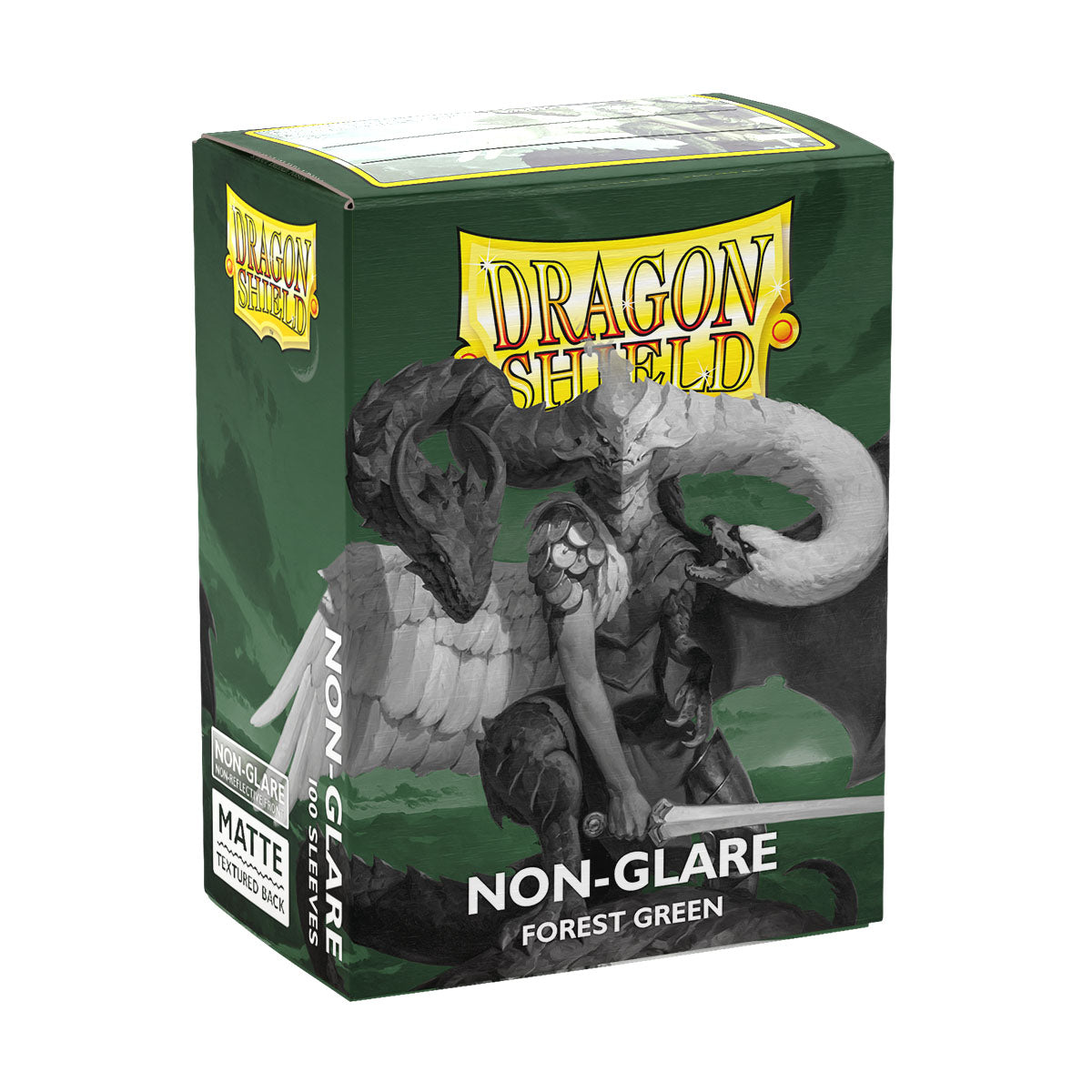 Dragon Shield: Non-Glare Matte Forest Green Standard Sleeves