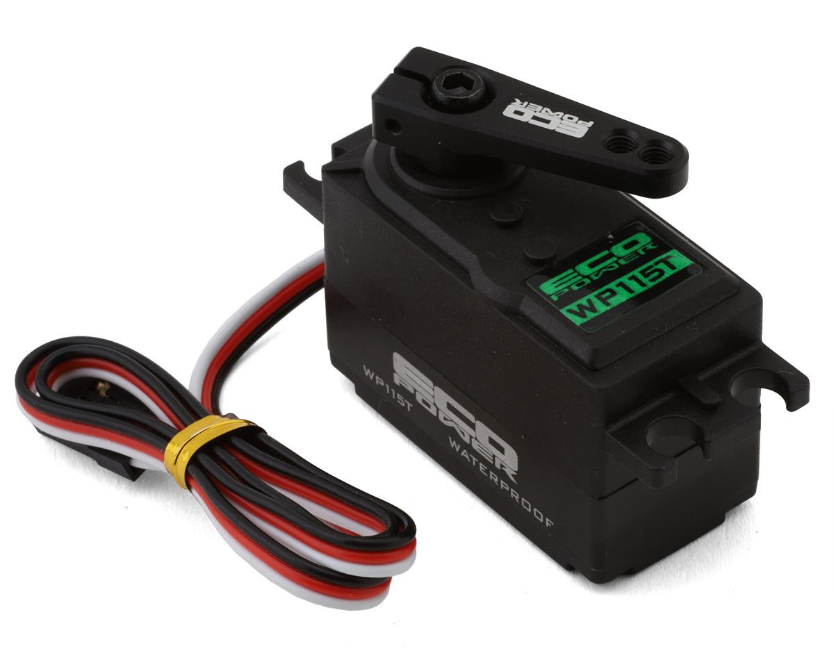 Ecopower: WP115T Low Profile Waterproof High Torque Metal Gear Servo