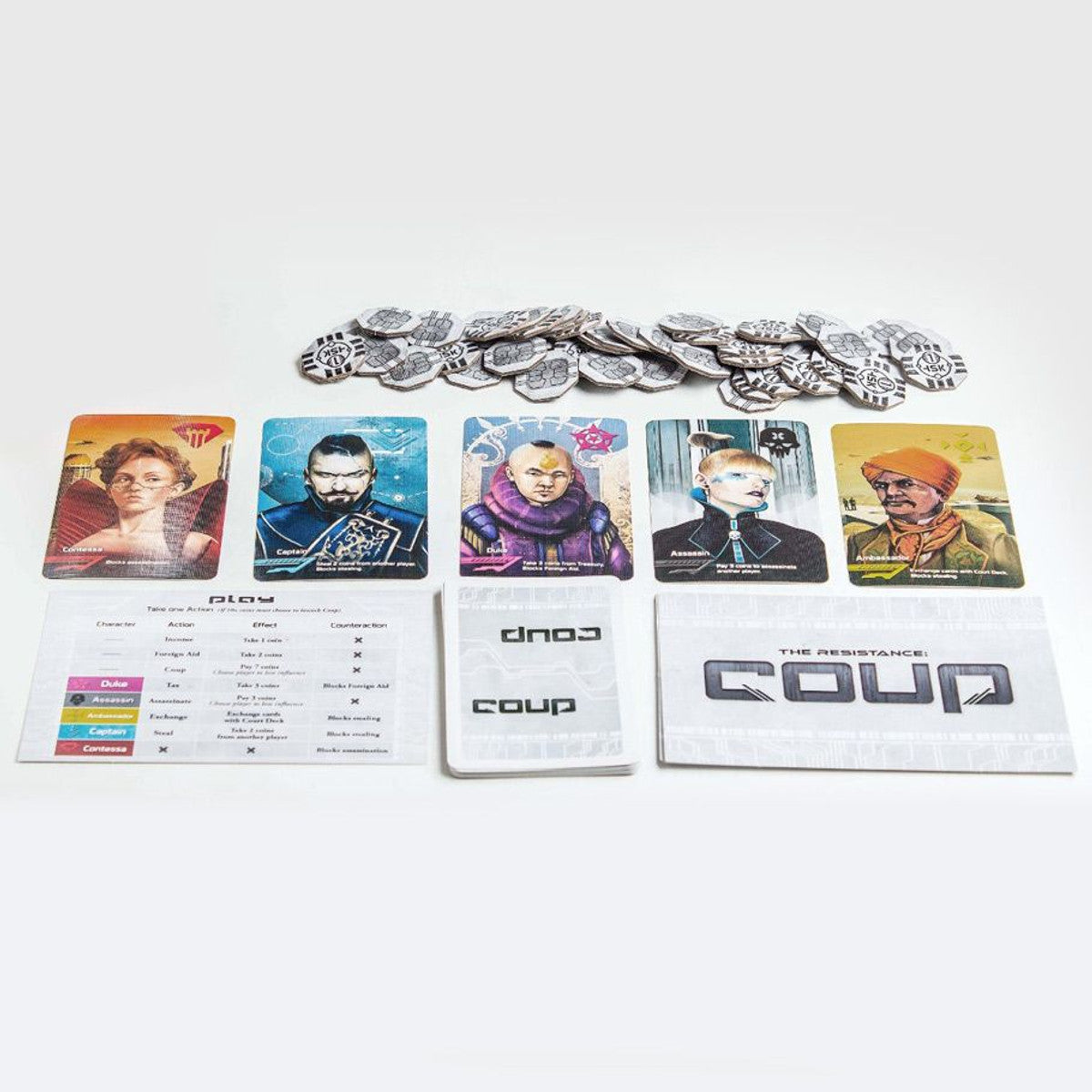 Coup Card Game