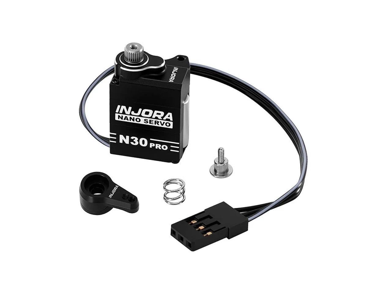Injora: SCX30 N30 Nano Pro High Torque Metal Gear Aluminum Servo