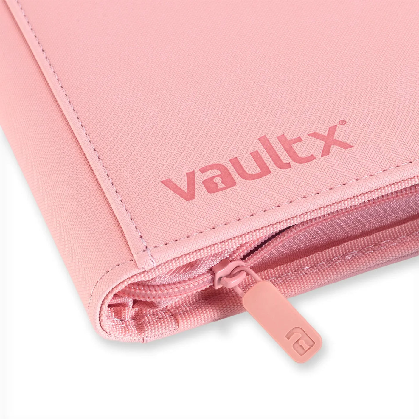 Vault X: 4-Pocket Zip Binder (Just Pink)