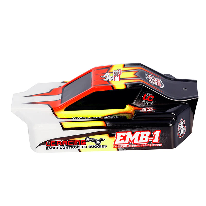 LC Racing: L6244 1/14 EMB-1 Painted Lexan Buggy Body