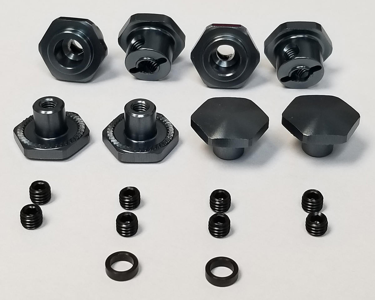 MIP: 17mm Hex Adapter Kit: Slash 4x4