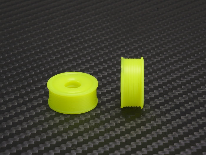 PN Racing: 8.5x20mm Flanged Wheel, 0 offset (Yellow)