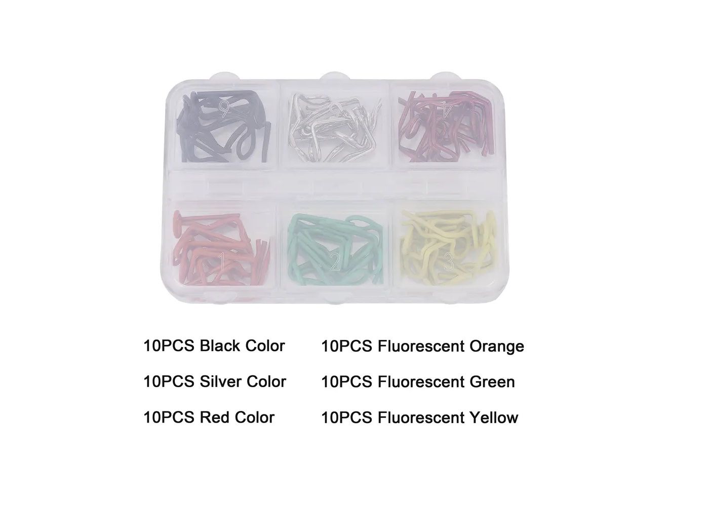 Powerhobby: 90-Degree Body Clips (60pcs)