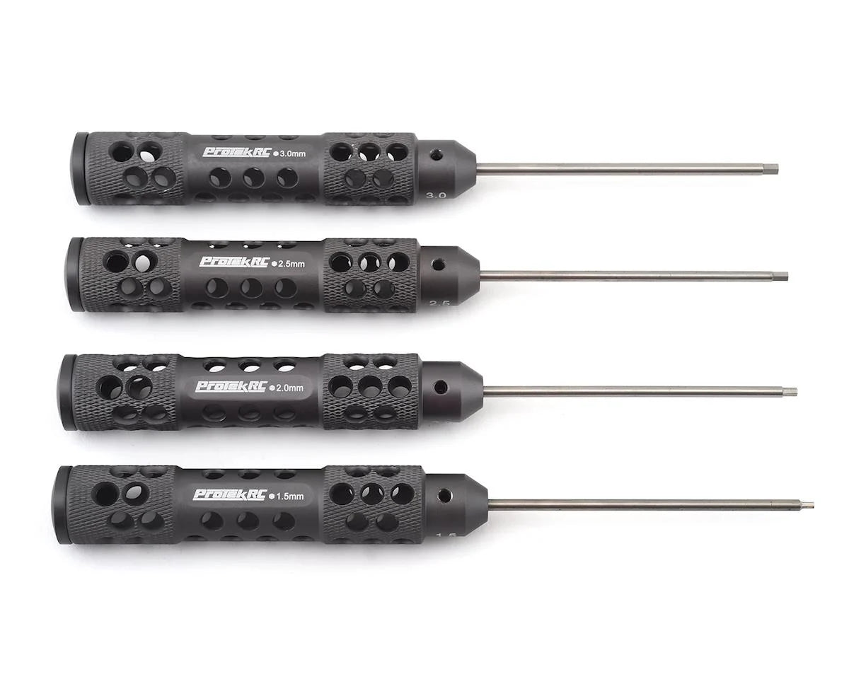 ProTek RC: TruTorque SL Metric Hex Driver Set (1.5, 2, 2.5, 3mm)