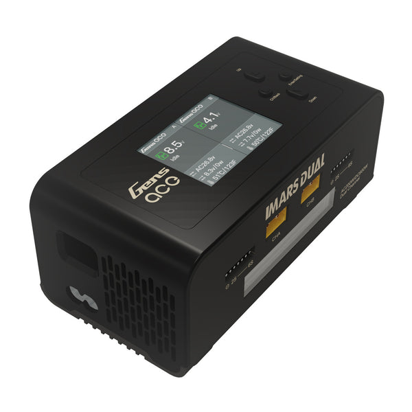 Gens Ace: iMars Dual Channel AC200W/DC300W Balance Charger (Black)