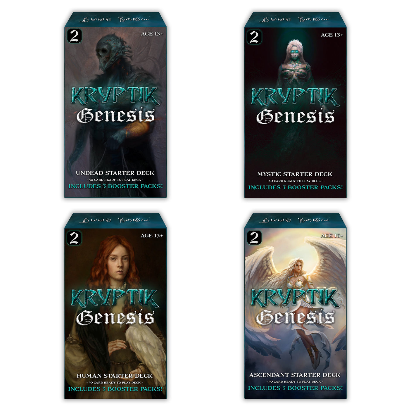 Kryptik TCG: Genesis Starter Deck Display (Wave 2)