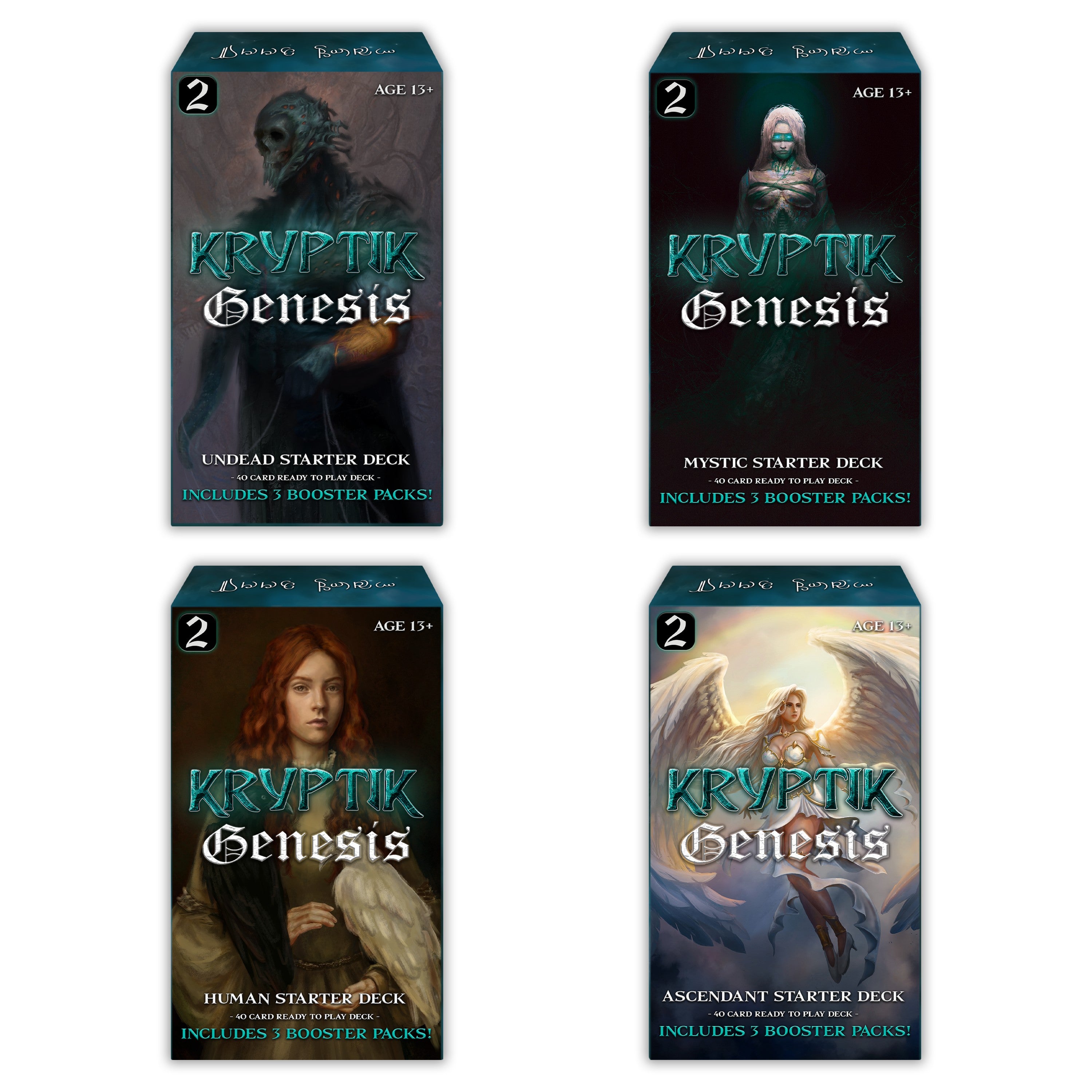 Kryptik TCG: Genesis Starter Deck Display (Wave 2)