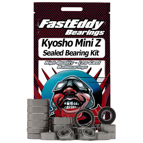 FastEddy Bearings: Kyosho Mini Z Sealed Bearing Kit (TFE956)