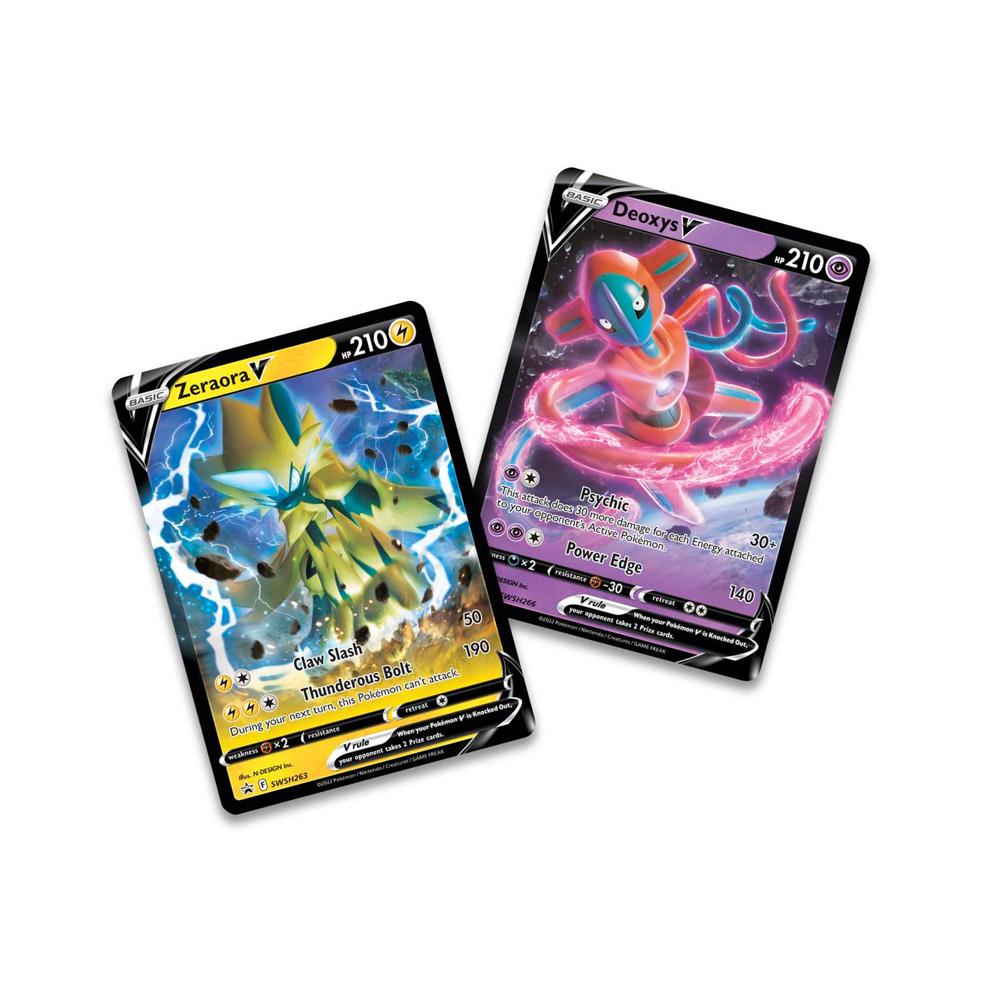 Pokemon: V Battle Deck Zeraora vs. Deoxys