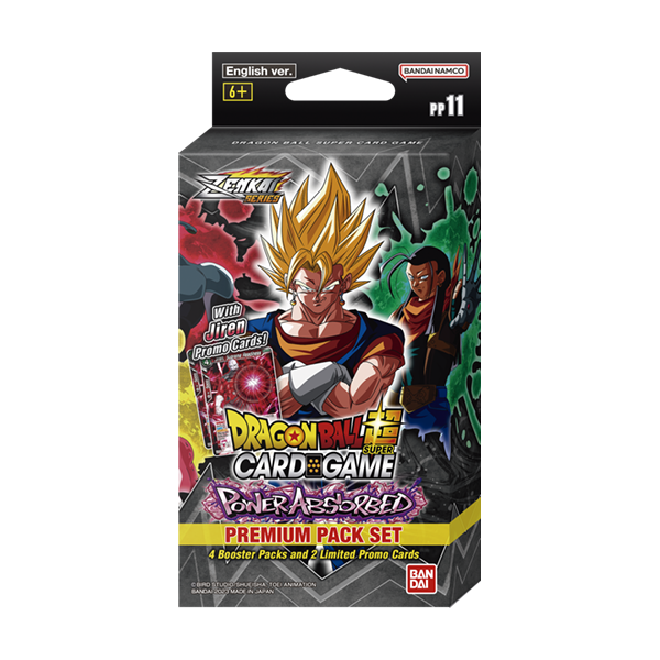 dragon ball super card game power absorbed collector booster box Dragon Ball Super: Power Absorbed Premium Packs