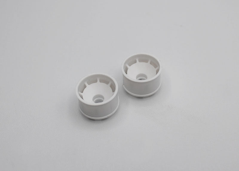 Reflex Racing: RX600R3W White Speed Dish Rear Wheel +3 Offset