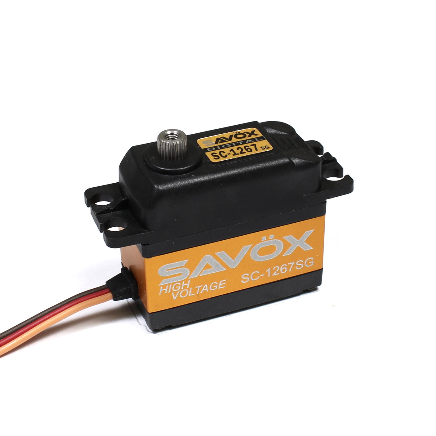 Savox - SC-1267SG - High Torque Digital Servo - 0.09sec / 277oz @ 7.4V - Hobby Addicts