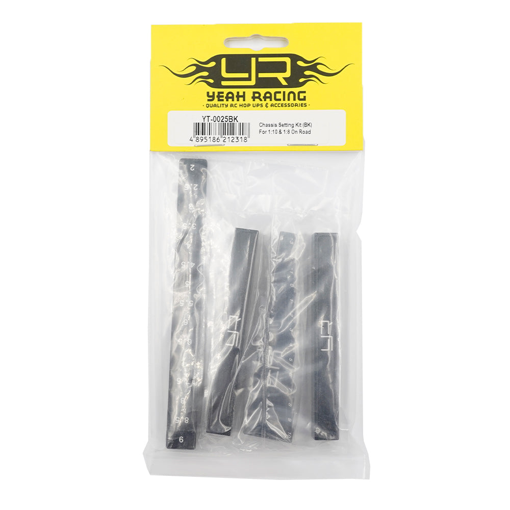 Yeah Racing Rc Tools Yeah Racing: Chassis Setting Kit for 1:10 & 1:8 On Road (Black) | Hobby ...