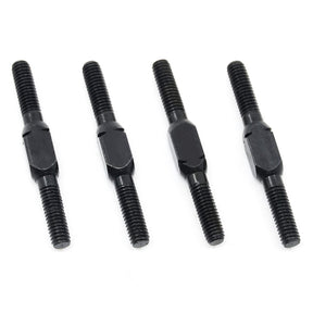 Set of four Xpress 29mm steel turnbuckles with threaded rods and hooks for secure tensioning and adjustable support.
