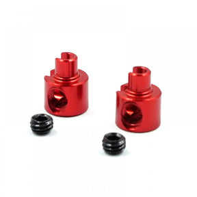 Xpress Aluminum Anti-Roll Bar Bushings V2 for vehicle suspension, shown in black with metal finish, set of 2.