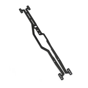 Xpress 2.0mm graphite high flex top deck for skateboards, featuring a sleek black design and durable construction.