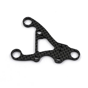 Xpress Graphite Lower Arms for remote control cars, featuring durable plastic construction and precise fit.