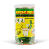Exploding Kittens Pickle Grab toy with colorful pickle design and playful cartoon style on a white background.