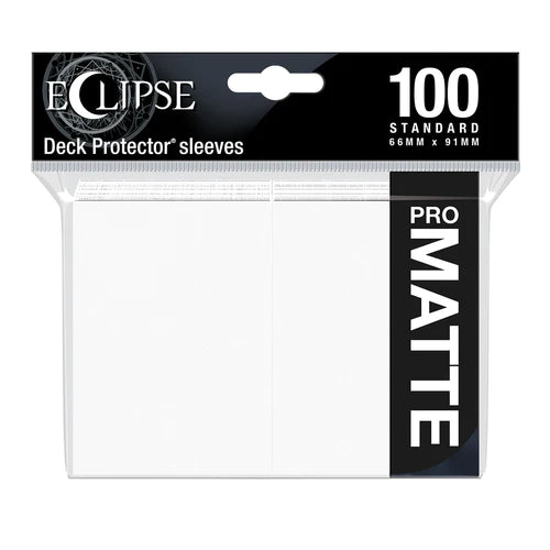 Ultra Pro: Eclipse Matte Standard Deck Protector Sleeves 100ct | Hobby Addicts Ultra Pro: Eclipse Matte Standard Deck Protector Sleeves 100ct | Hobby Addicts