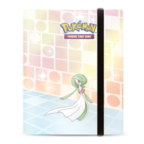 Ultra Pro Trick Room 9-Pocket PRO-Binder showing front view with clear pockets for trading cards.