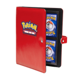 Ultra Pro: Premium Red 4-Pocket Snap Binder for Pokémon