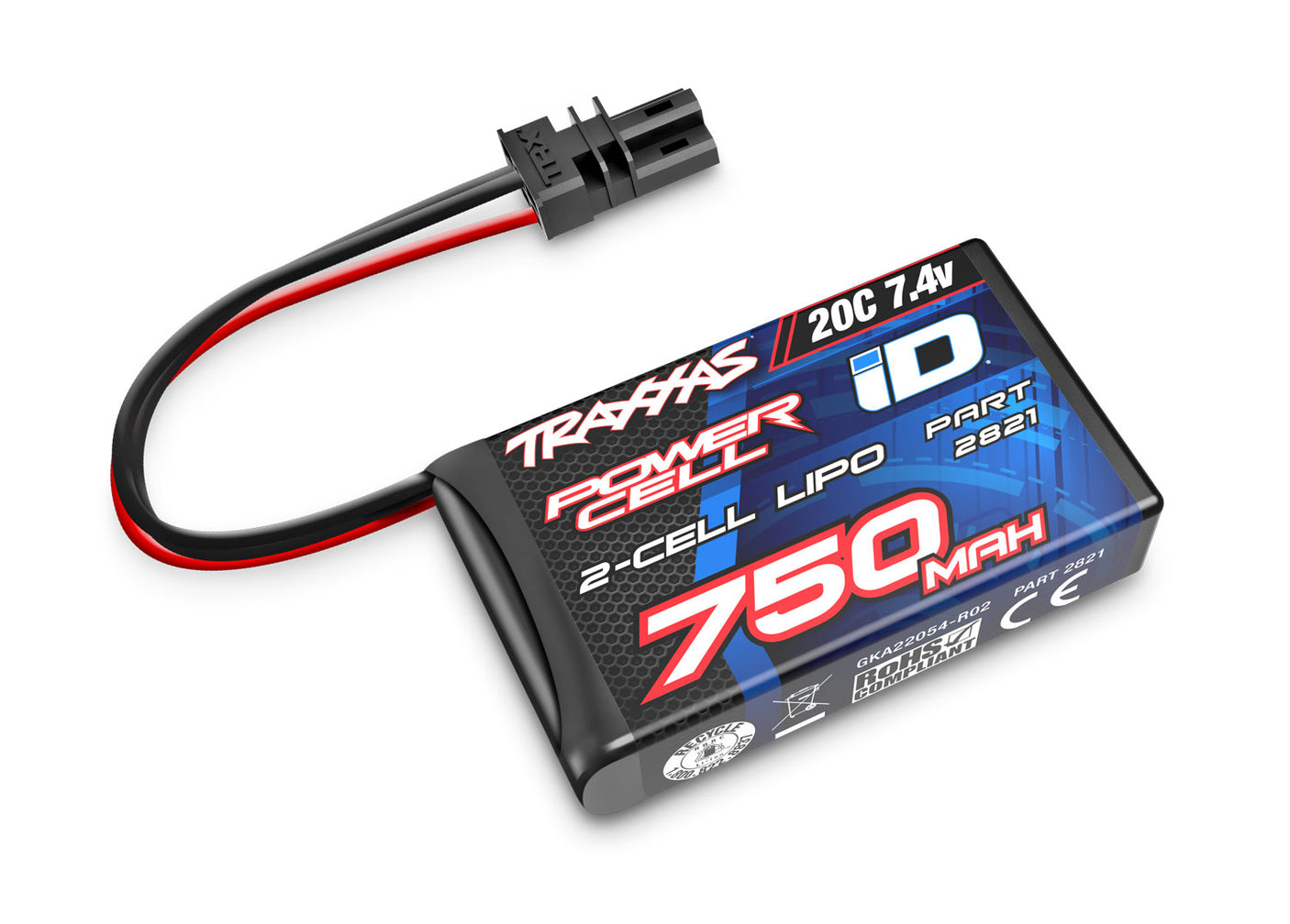 Traxxas: 750mAh 7.4v 2s LiPo