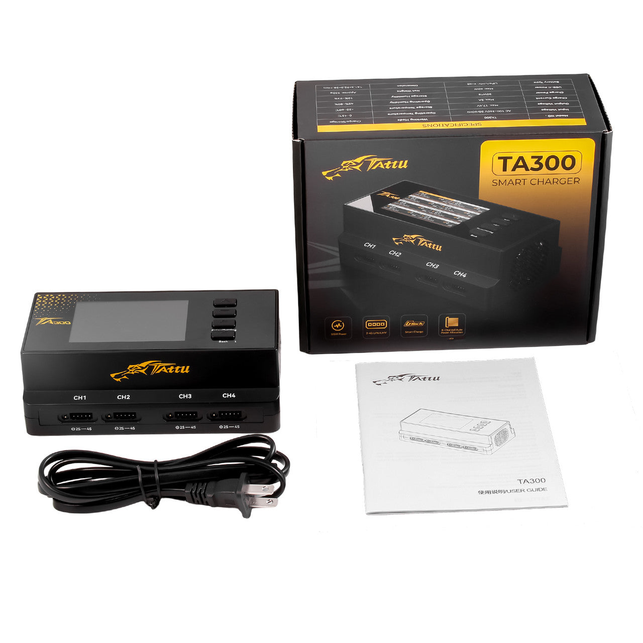 Tattu: TA300 8 Channels Smart Charger with G-Tech | Hobby Addicts