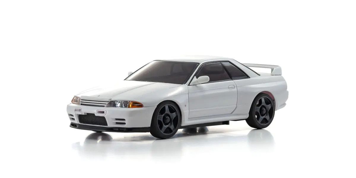 京商 ニッサン スカイラインGT-R 1/18 R32 NISSAN Kyosho: Mini-Z ASC Nissan Skyline GT-R N1 Version R32 (White
