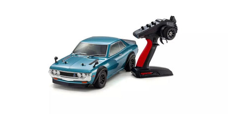 Kyosho 1/10 scale 4WD Fazer Mk2 FZ02 Toyota Celica GT RC car model on a white background.