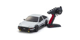 Kyosho 2WD Fazer D2 Toyota Sprinter Trueno AE86 drift car model with detailed exterior and racing decals.