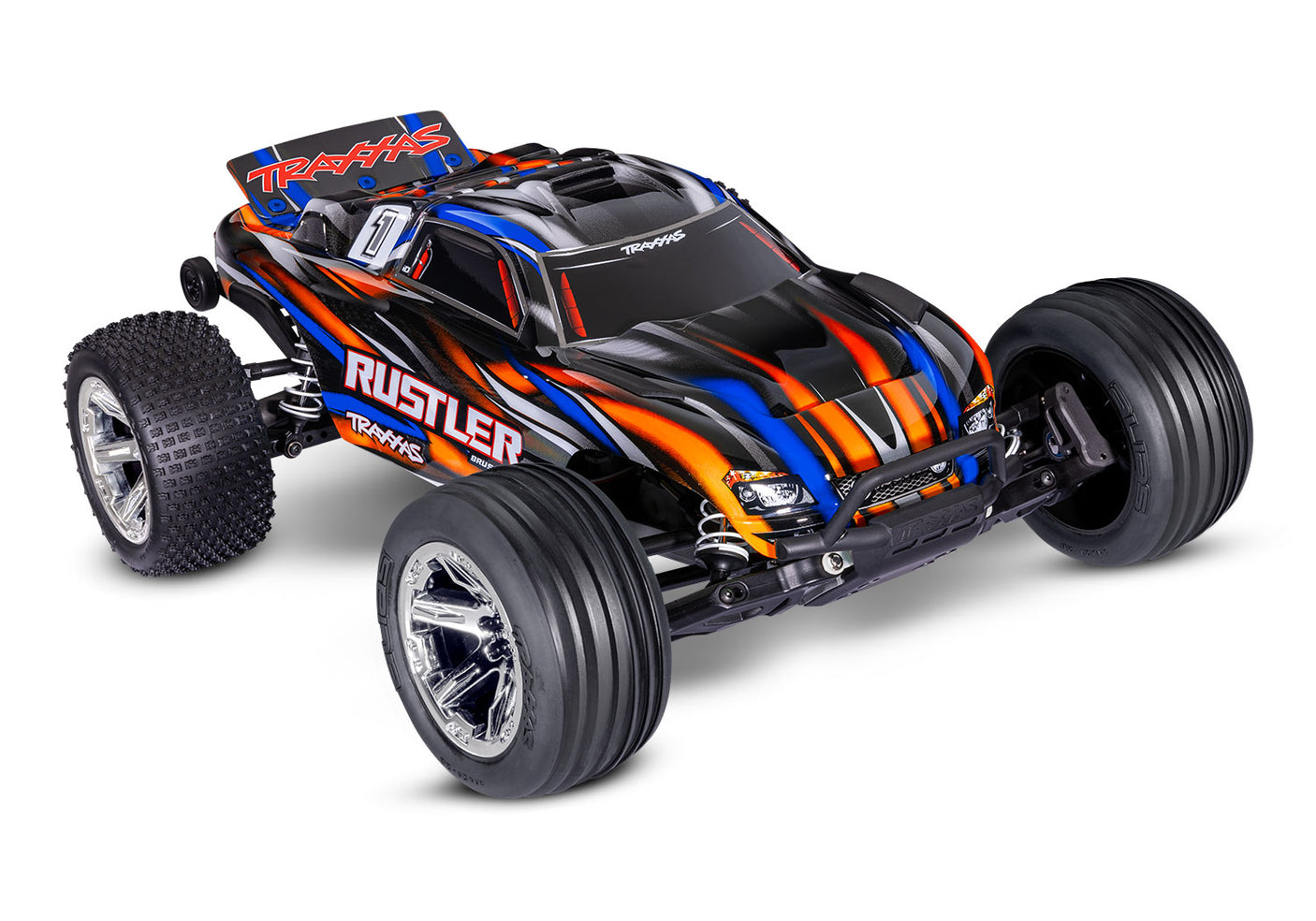 Traxxas: Rustler 2WD BL-2s HD