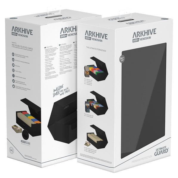 Ultimate Guard: Arkhive 800+ XenoSkin Monocolor Black