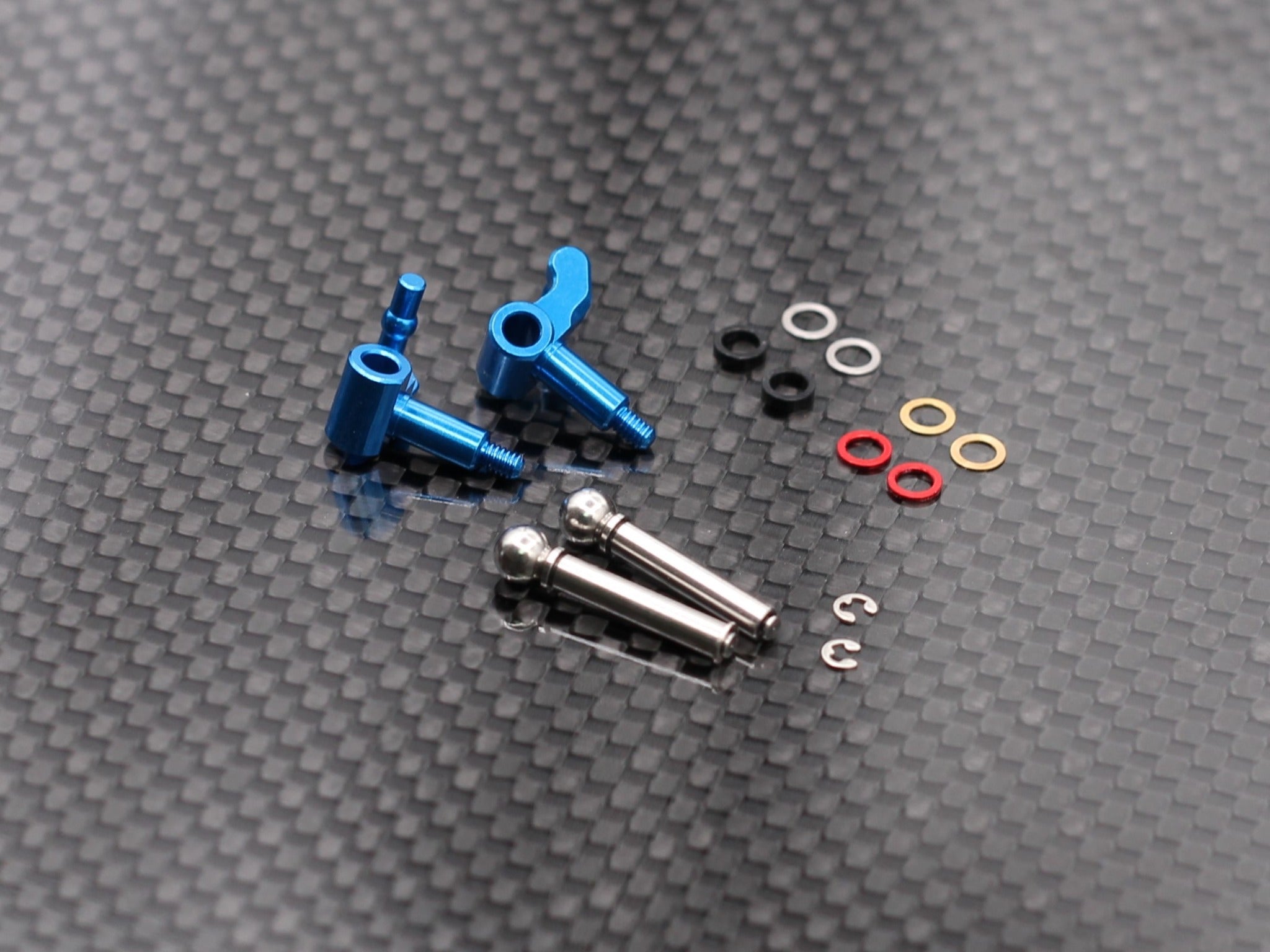 Radtec RC: Mini-Z MR04 Aluminum Steering Knuckle Set | Hobby Addicts