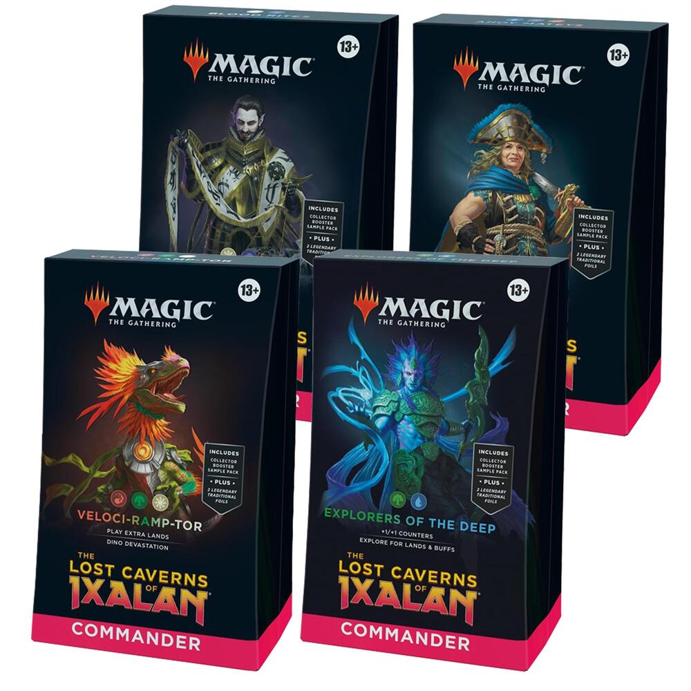MTG: The Lost Caverns of Ixalan Commander Decks