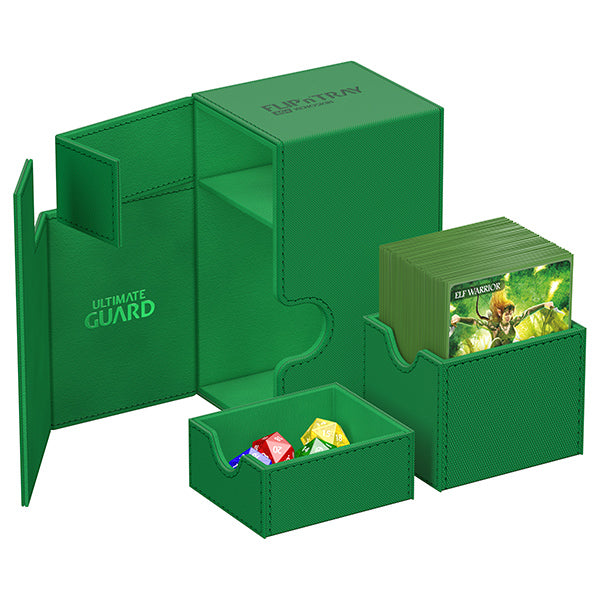 Ultimate Guard: Flip'n'Tray 80+ Xenoskin (Green)