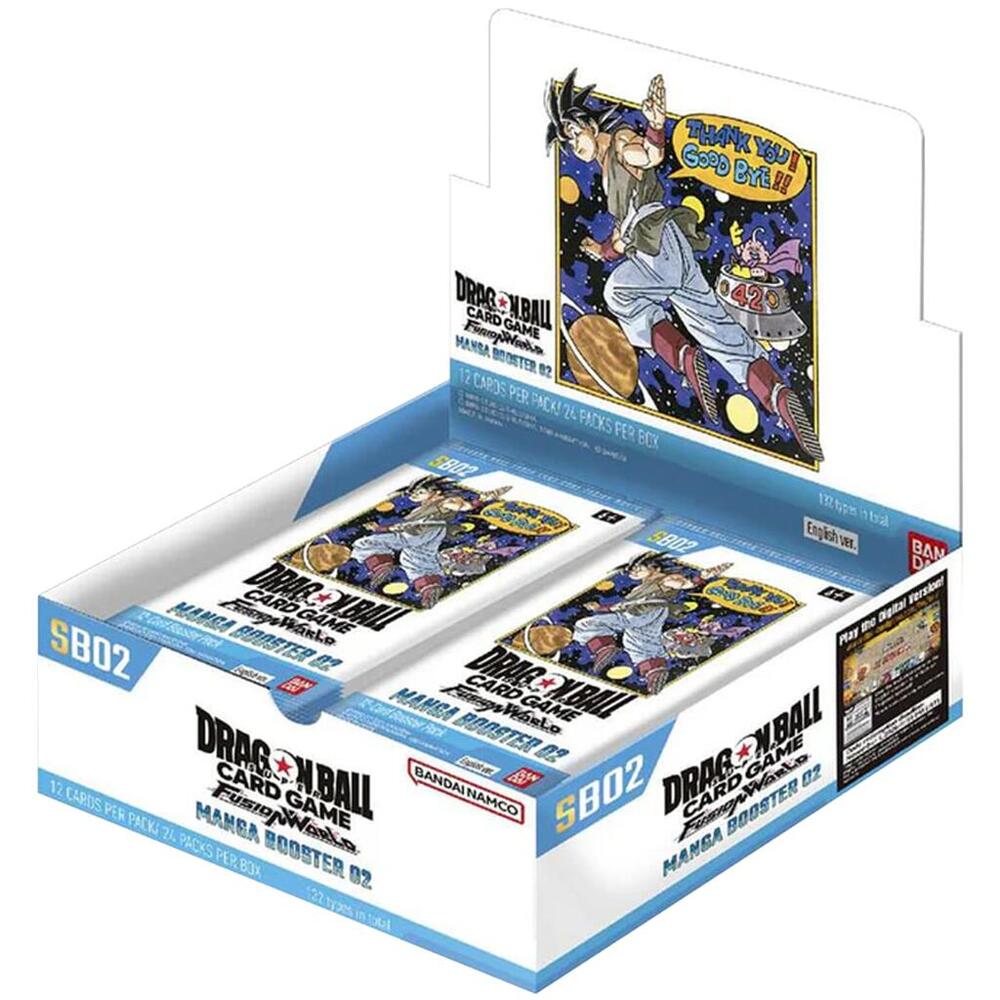 ドラゴンボールカードゲーム MANGA BOOSTER 02 未開封BOX Dragon Ball Super: Manga Booster Box 02 [SB02] | Hobby Addicts