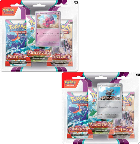 Pokemon TCG: Paldea Evolved 3 Pack Blister